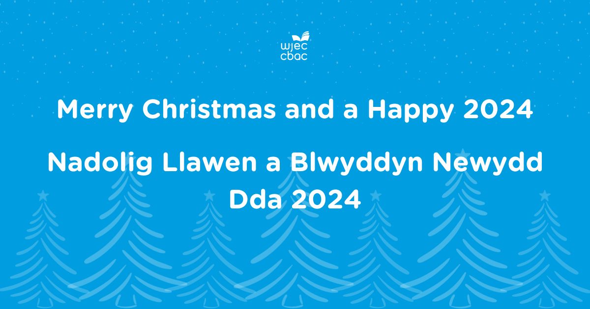 Nadolig Llawen A Blwyddyn Newydd Dda 2024